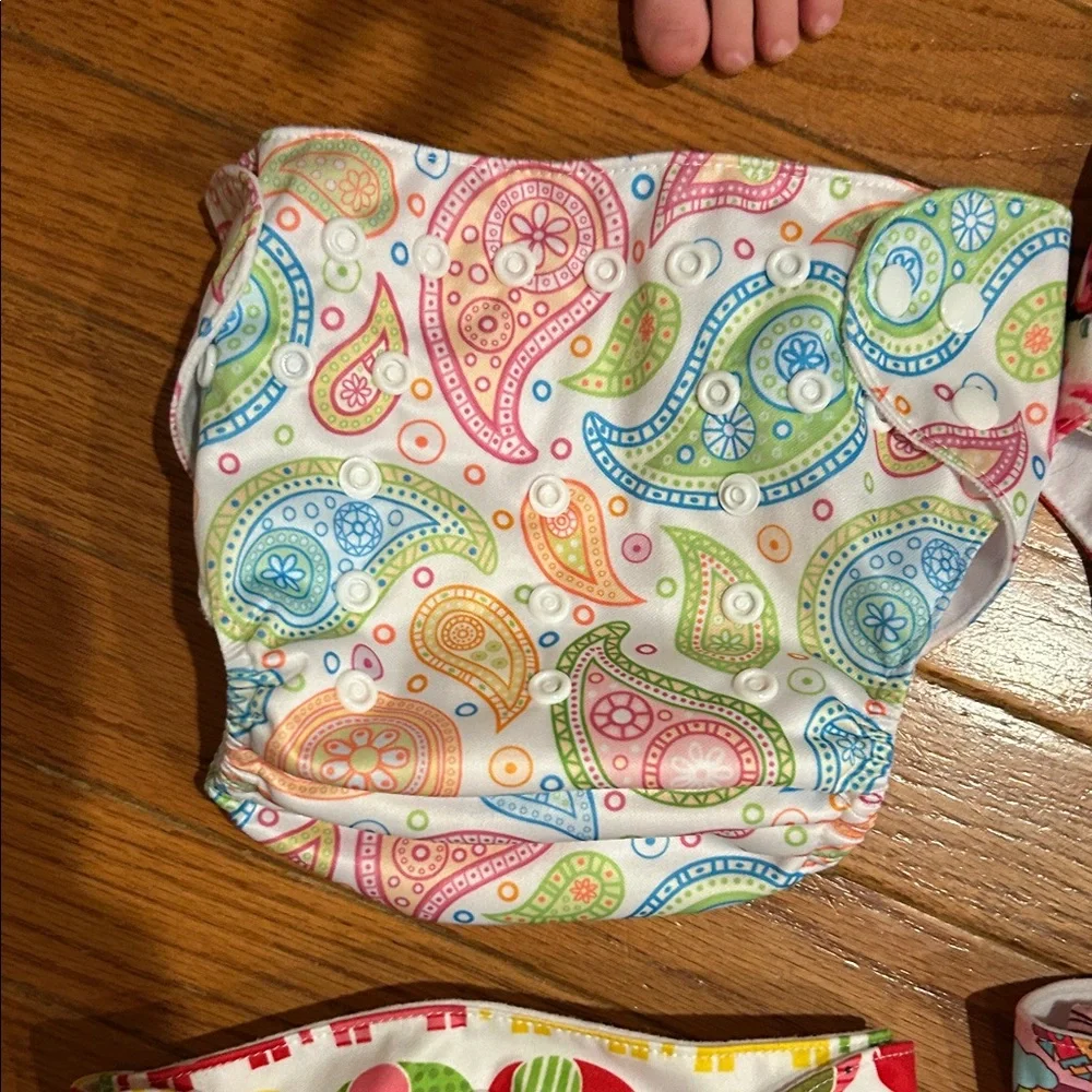 5 Alva Baby multi color Diaper Cover Set